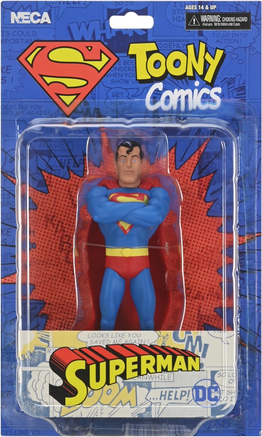 SUPERMAN FIG. 15 CM DC COMICS (CLASSIC COMICS) TOO
