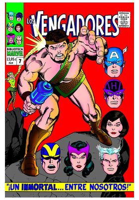 BIBLIOTECA MARVEL 68. LOS VENGADORES 07