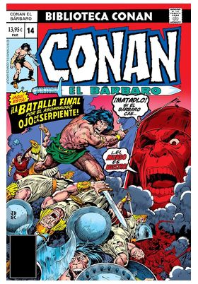 BIBLIOTECA CONAN. CONAN EL BARBARO 14