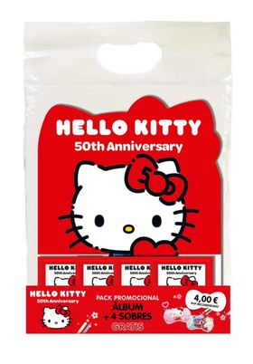 STARTER PACK HELLO KITTY (ALBUM + 4 SOBRES)