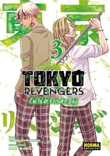 TOKYO REVENGERS. CARTA DE KEISUKE BAJI Nº 03