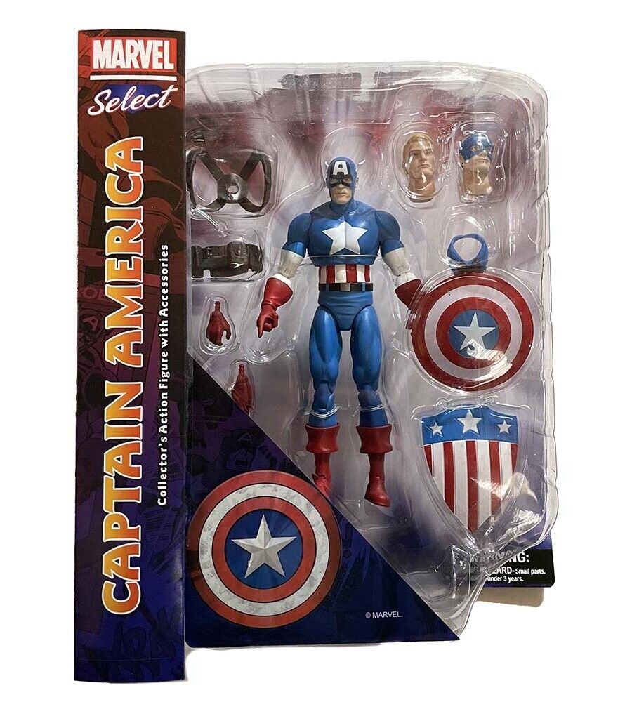 CLASSIC CAPTAIN AMERICA COLLECTOR'S ACTION FIG. 18